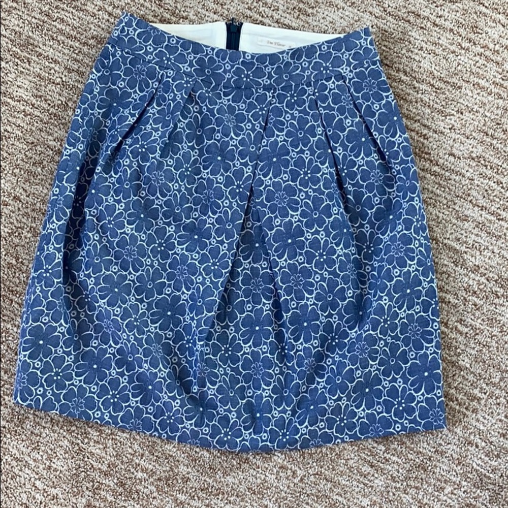 BLUE FLOWER SKIRT💙